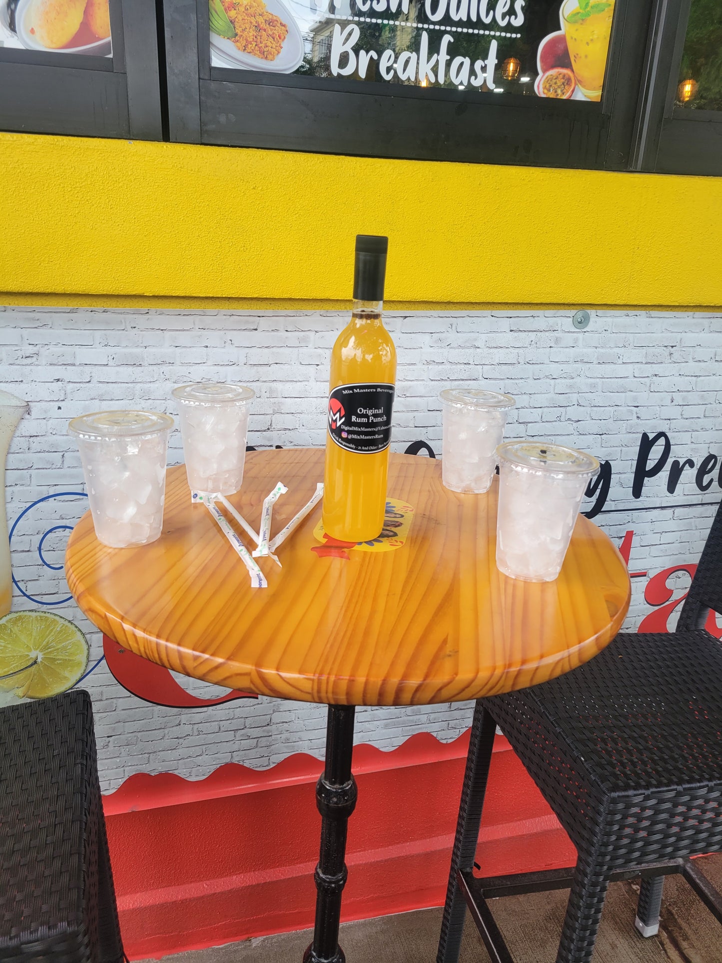 Mango Ginger Rum Punch