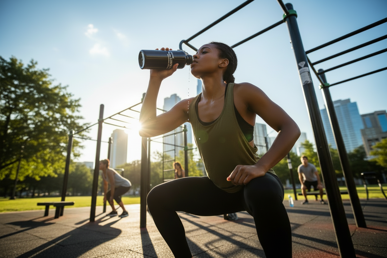 26oz Aluminum water bottle