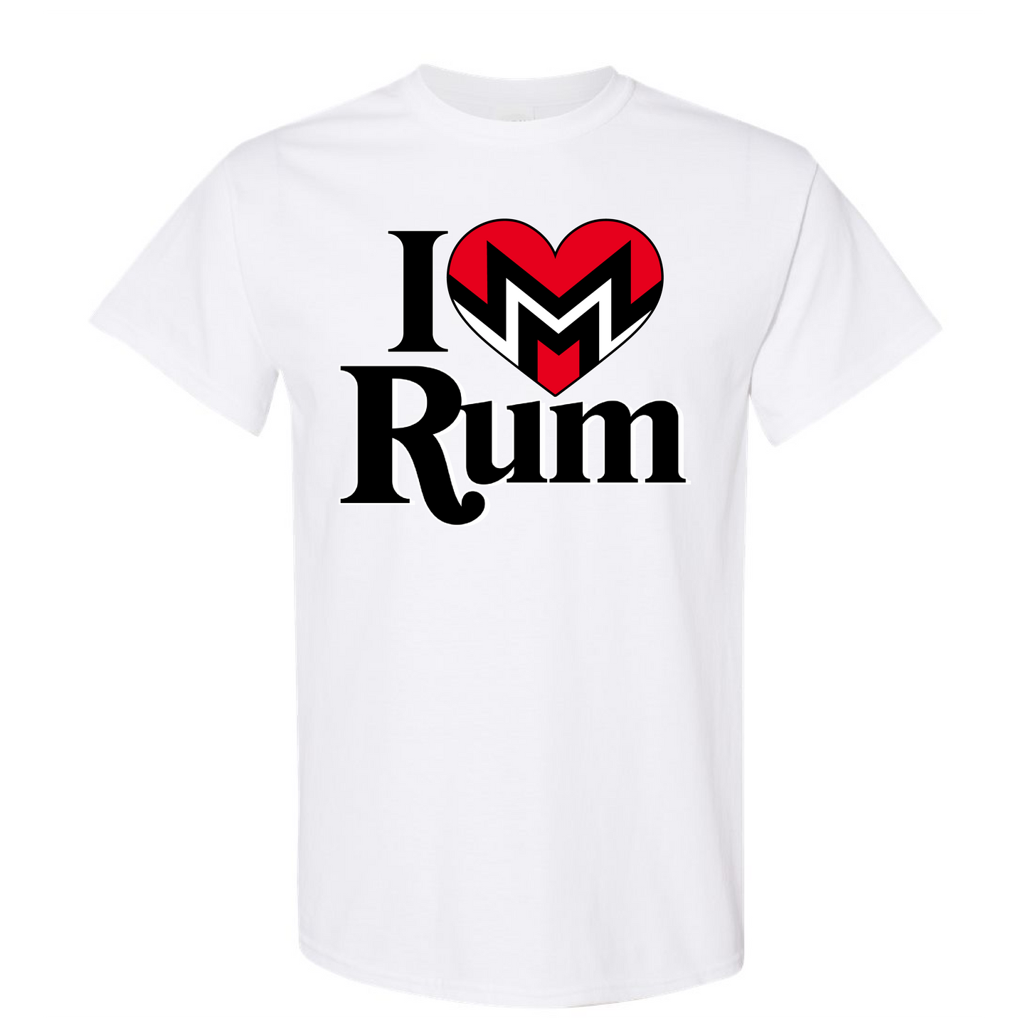 I LOVE RUM T-SHIRT (WH)