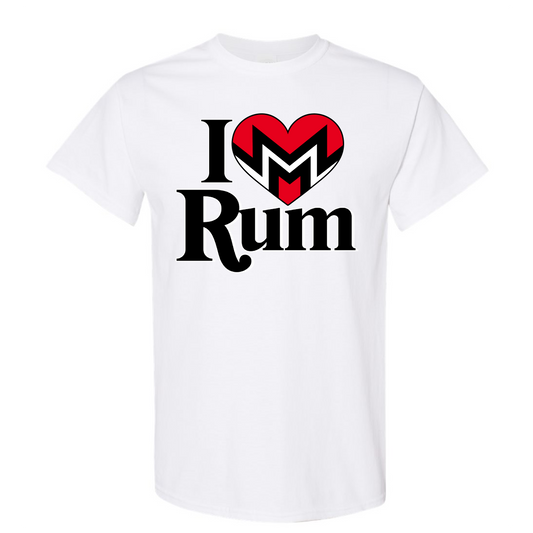 I LOVE RUM T-SHIRT (WH)