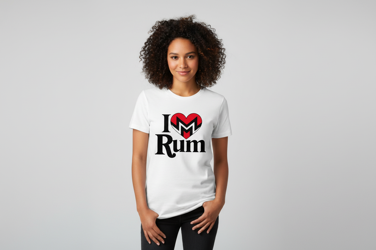 I LOVE RUM T-SHIRT (WH)