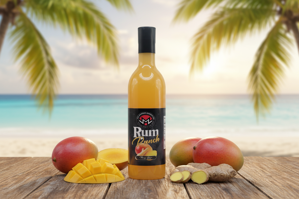 Mango Ginger Rum Punch