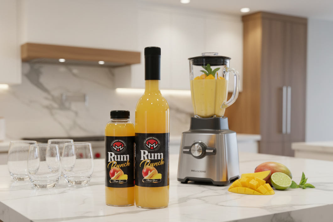 Mango Ginger Rum Punch